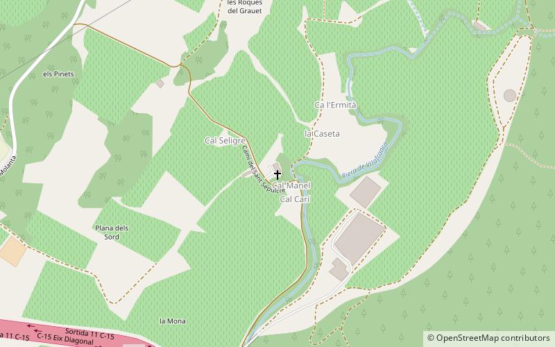 casa del sepulcre olerdola location map