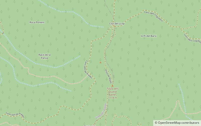 Mola dels Quatre Termes location map