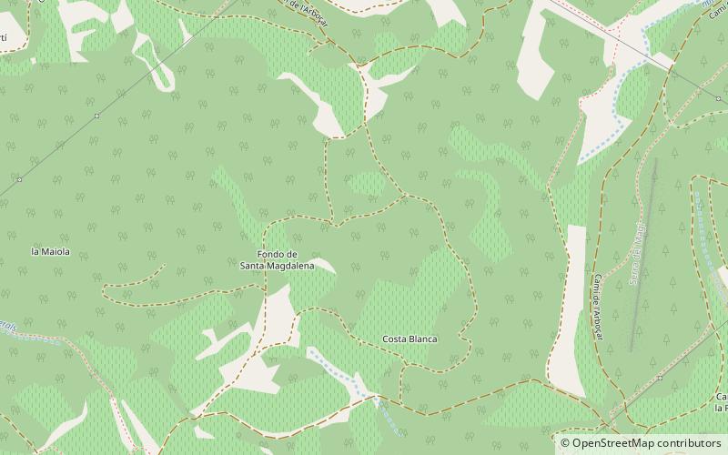 santa magdalena avinyonet del penedes location map