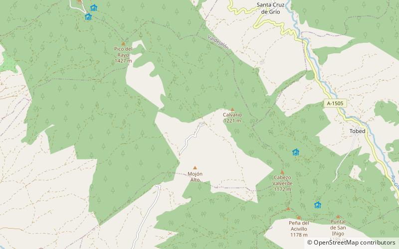 Sierra de Vicort location map