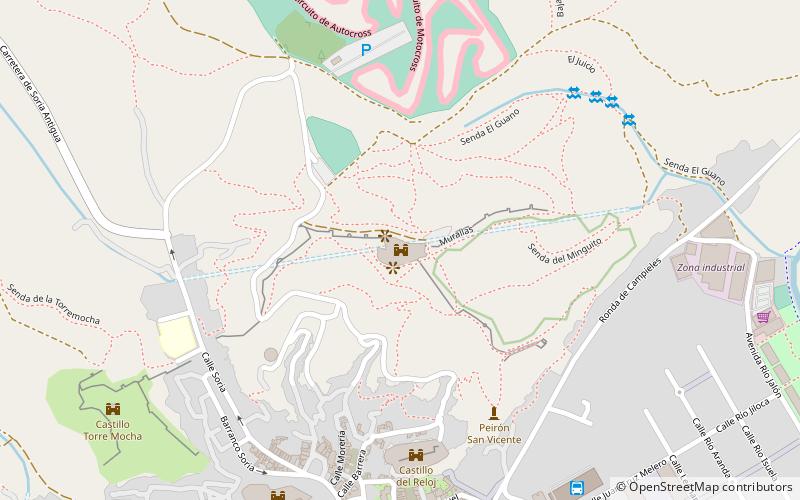 Castillo Mayor location map