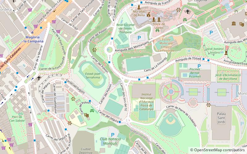 Camp Municipal de Rugby La Foixarda location map