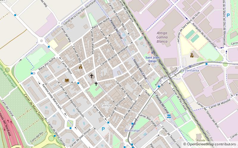 Centro Jujol - Can Negre location map