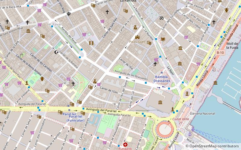 Plaça de Jean Genet location map