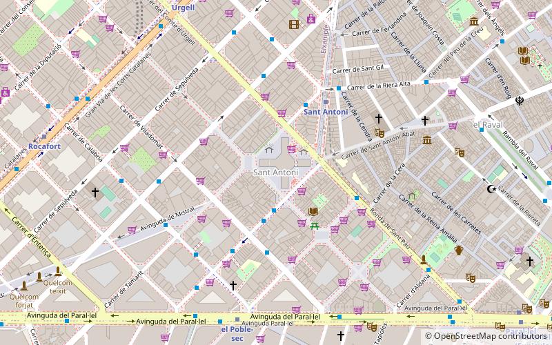 Sant Antoni location map