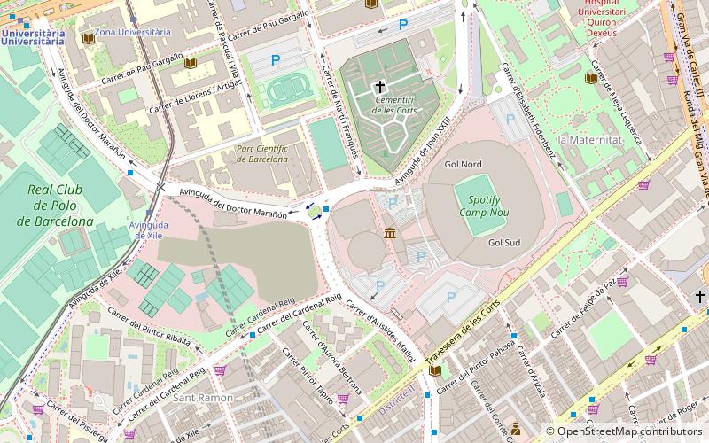 Palau de Gel location map