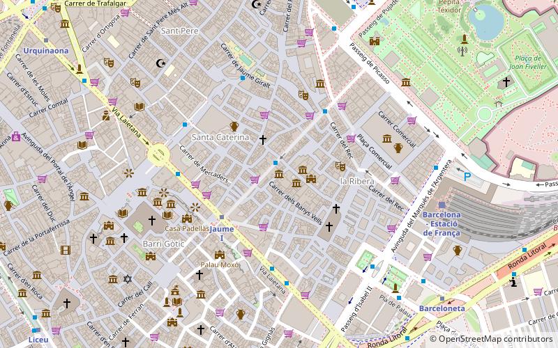 Museu Europeu d'Art Modern location map