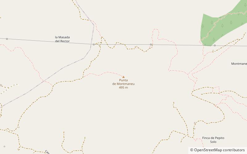 Montmeneu location map