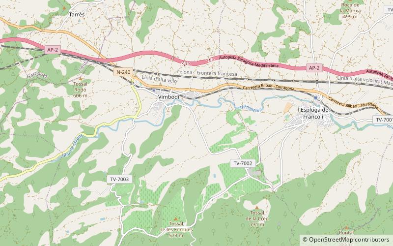 Vimbodí location map