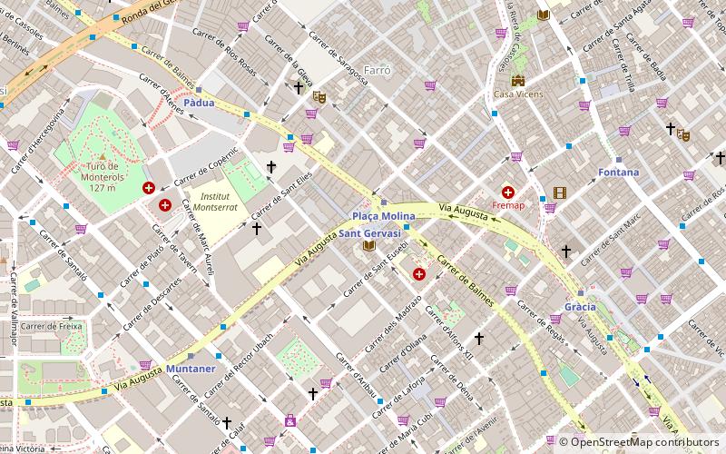 joan maragall archive barcelone location map