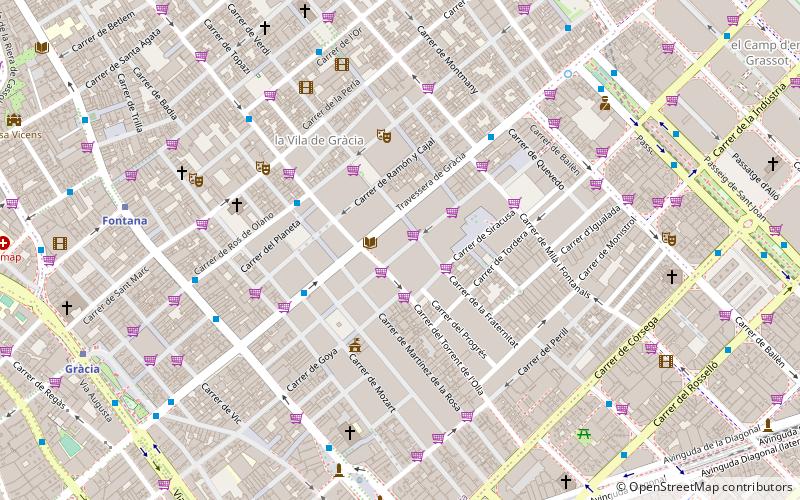 davis museum barcelona location map