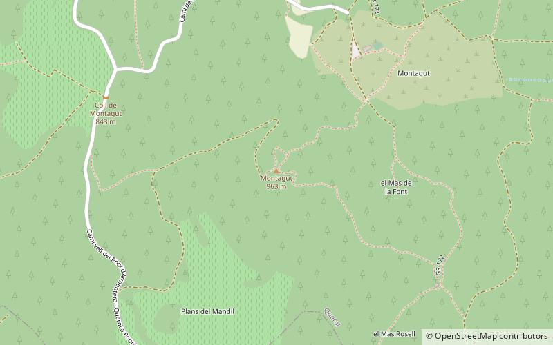 Montagut d'Ancosa location map
