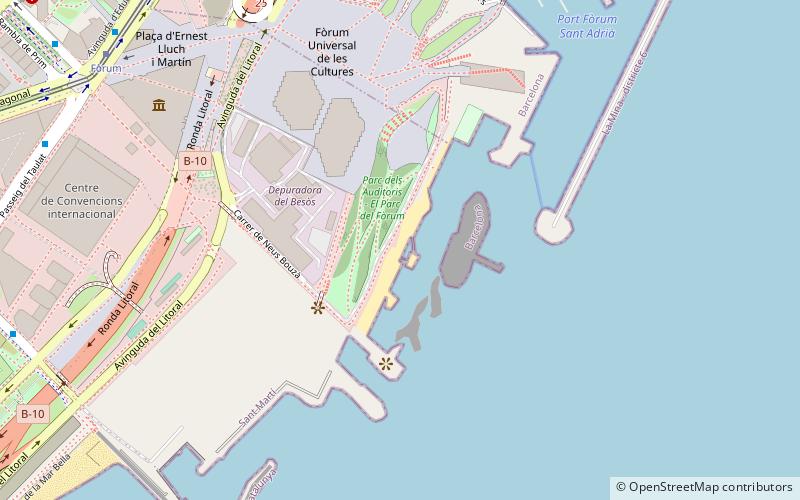 Banys del Fòrum location map