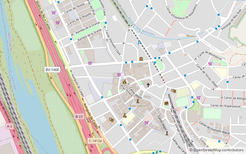 Molins de Rey location map