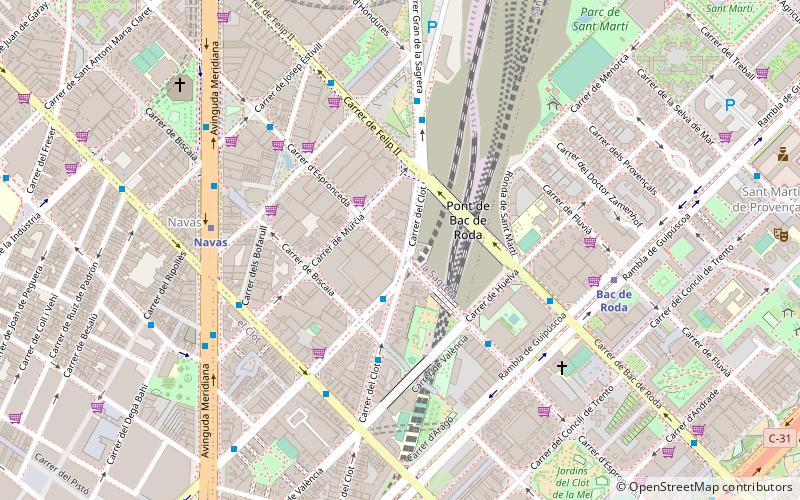 carrer despronceda barcelona location map