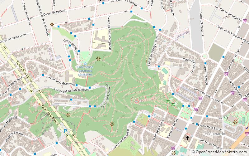 El Guinardó location map