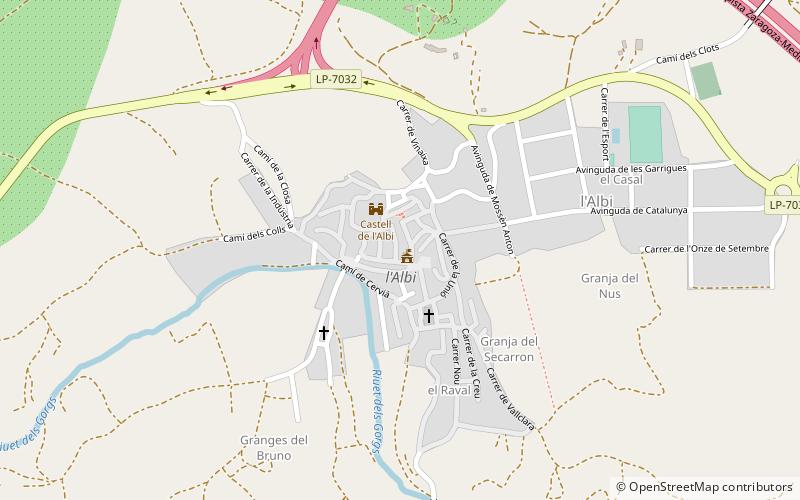L'Albi location map