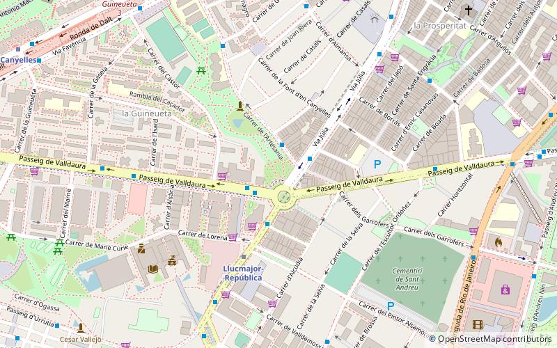 Plaça de la República location map