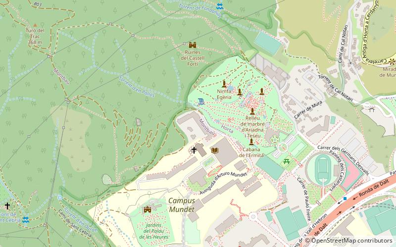 Recinto Mundet location map