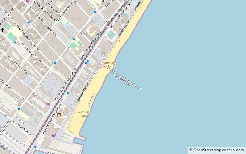 Pont del Petroli location map