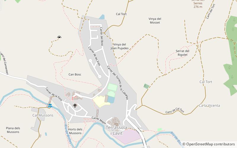 Torrelavit location map