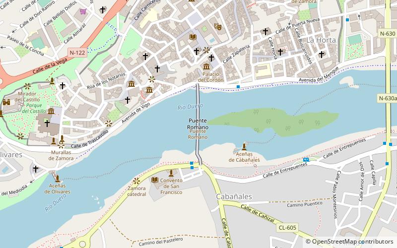 Puente de Piedra location map