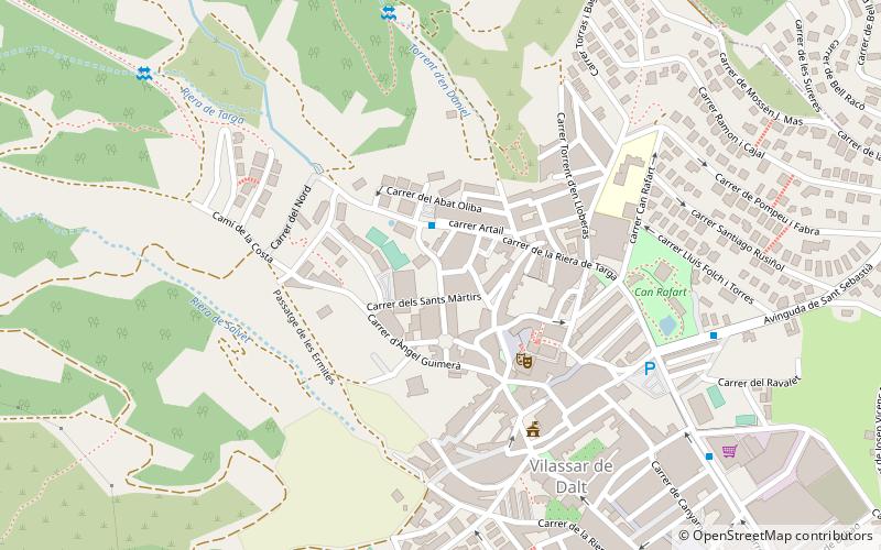 Vilassar de Dalt Archive-Museum location map