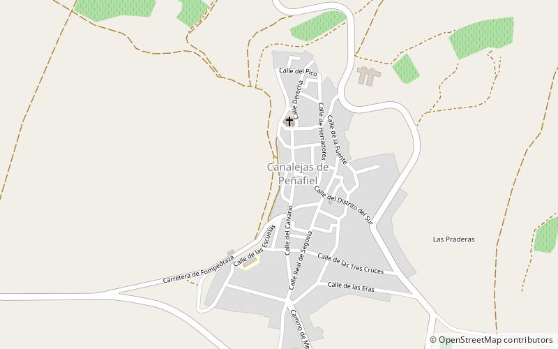 Canalejas de Peñafiel location map
