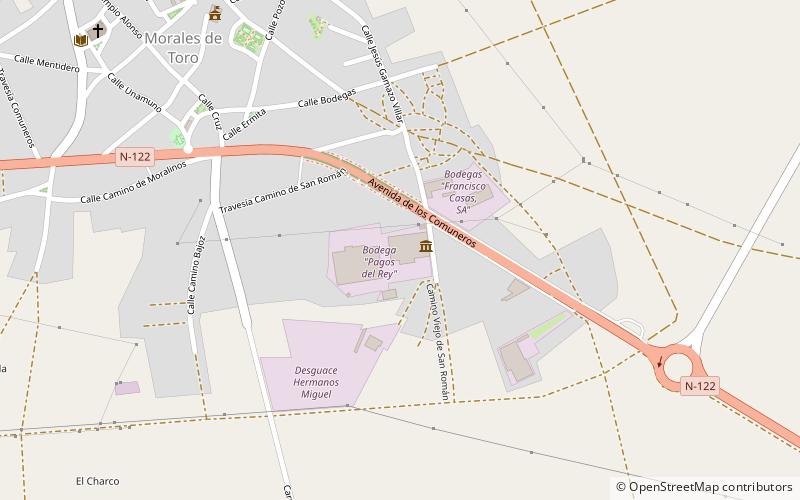 Morales de Toro location map