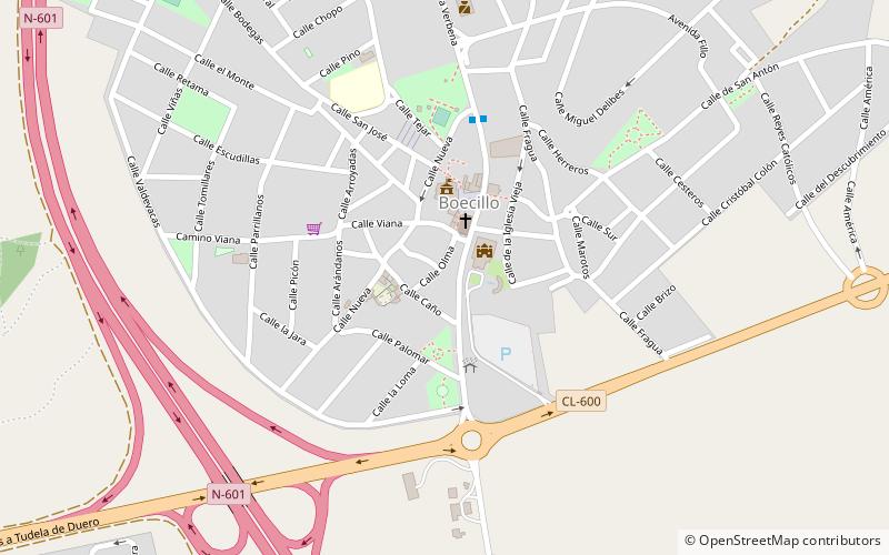 Boecillo location map