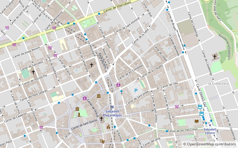 Sabadell Art Museum location map