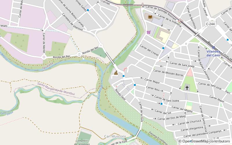Ajuntament de Vilanova del Camí location map