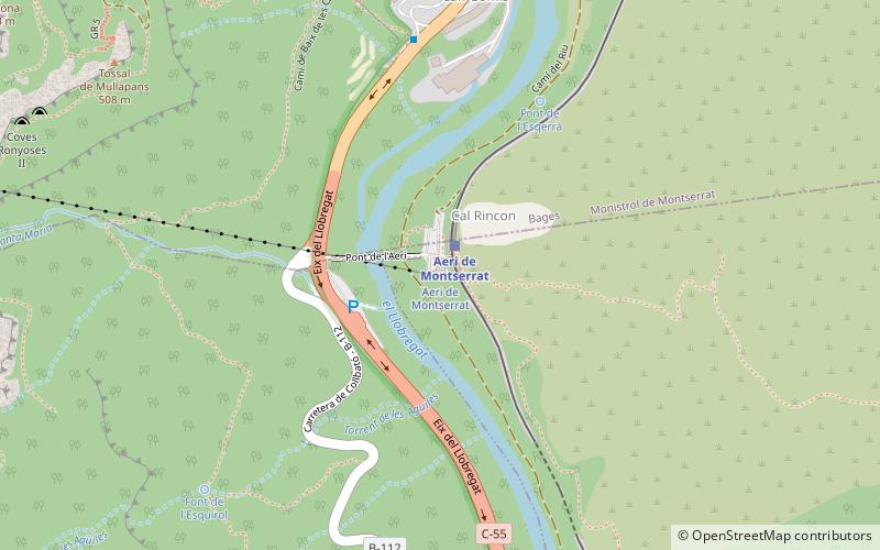 Kolej linowa location map