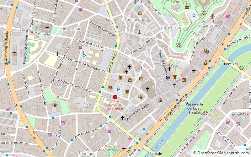 Lleida Museum location map