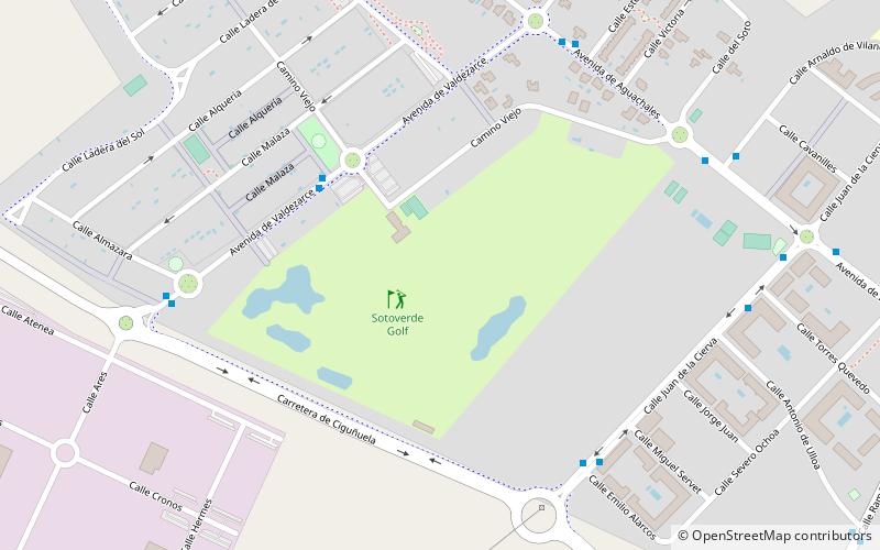 Sotoverde Golf location map