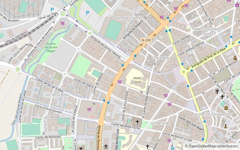 Gran Passeig de Ronda location map