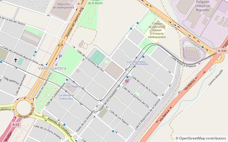 mercado de valdespartera zaragoza location map