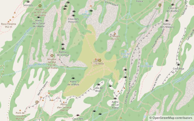 Monestir de Sant Llorenç del Munt location map