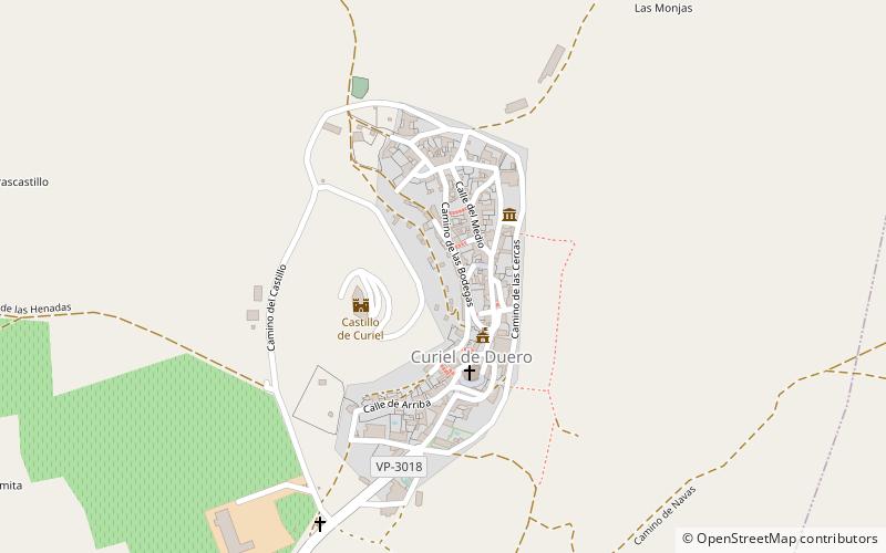 Curiel de Duero location map
