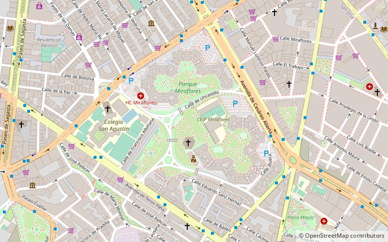 Parque Miraflores location map