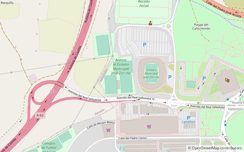 Anexos al Estadio José Zorrilla location map