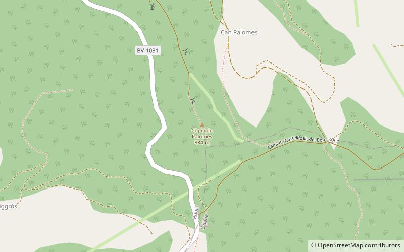 Còpia de Palomes location map