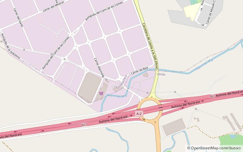 Torrefarrera location map