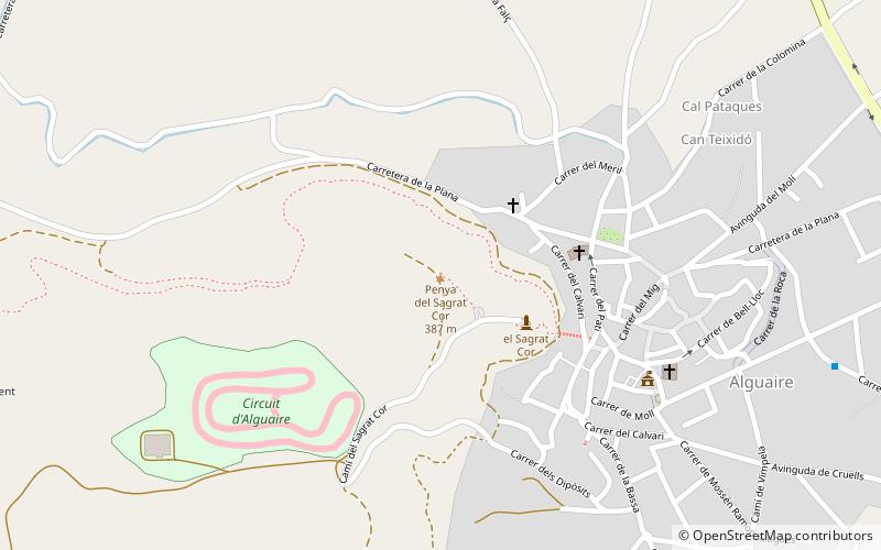 Penya del Sagrat Cor location map