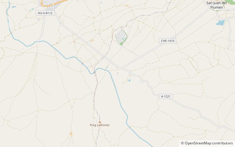 Chartreuse de Monegros location map