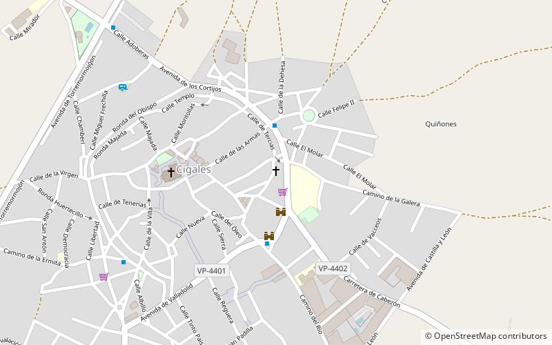 Iglesia Protestante de Cigales location map