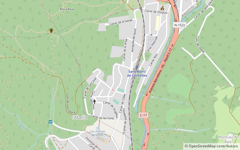 labella aiguafreda location map