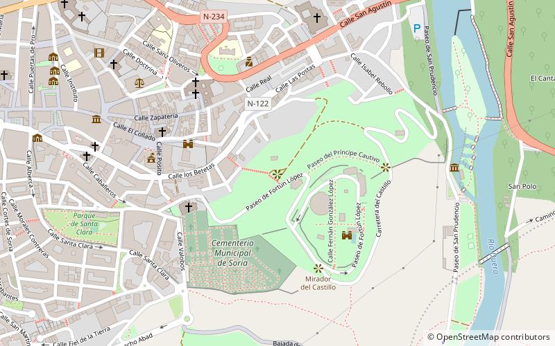 Parque del Castillo location map