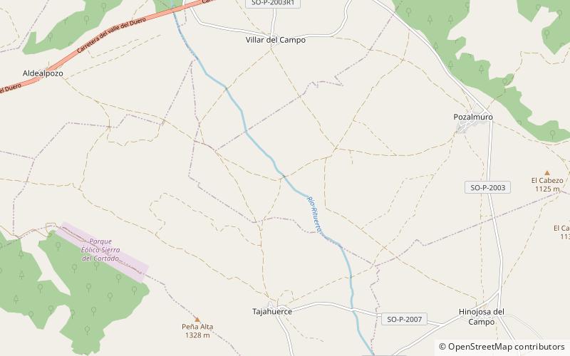 Puente de Masegoso location map