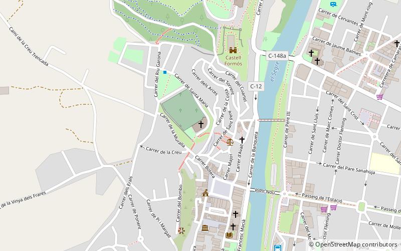 Santa Maria de Balaguer location map